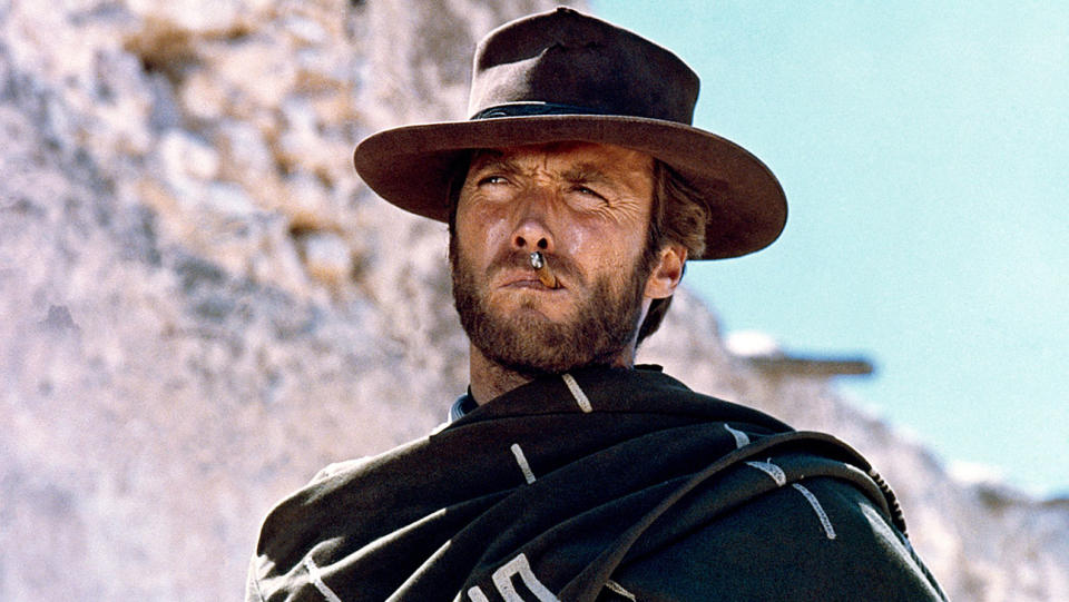 Clint Eastwood in THE GOOD, THE BAD AND THE UGLY, 1966.