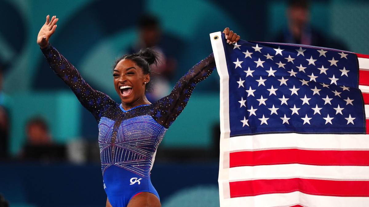 Simply the best Simone Biles wins her second gold medal of Paris 2024