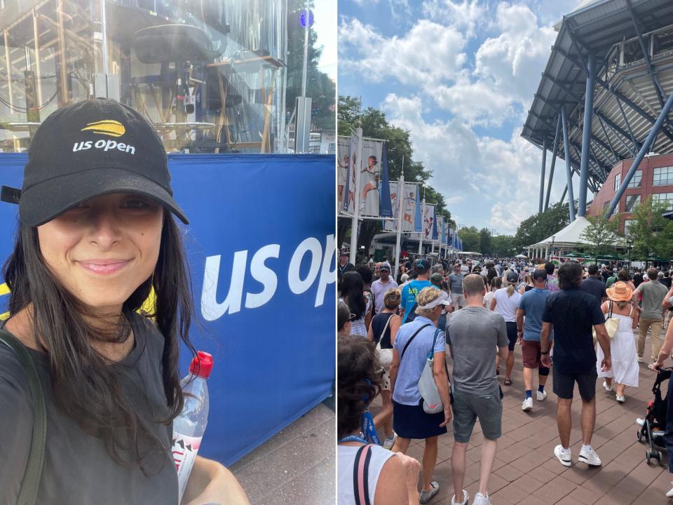 US Open day 1