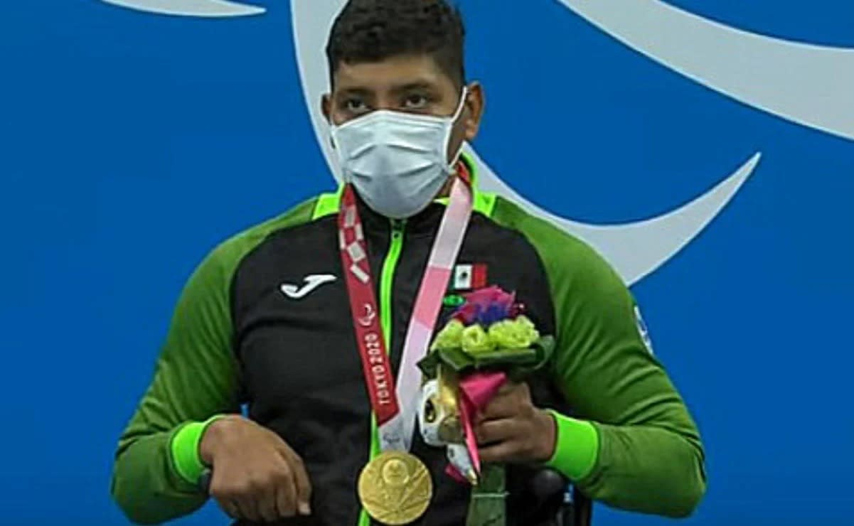 Jesús Hernández Hernández conquistó la segunda presea dorada para México en los Juegos Paralímpicos de Tokio 2020