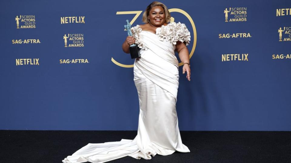 Screen Actors Guild Awards, SAG Awards, 2024 SAG Award, Red Carpet Stlye, Celebrity Style, Black Celebrity Style, Black Hollywood, Awards Season, 2024 Awards Season, Fashion, theGrio.com