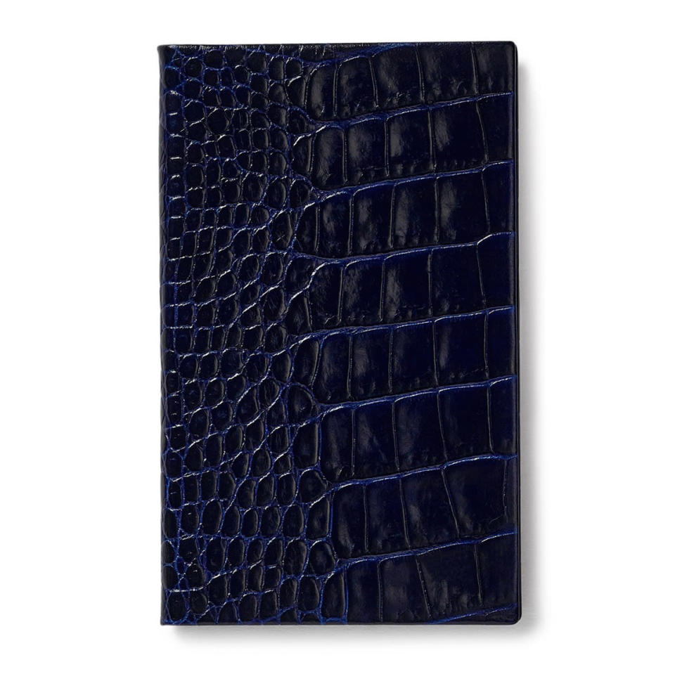 Smythson The Mara Collection Panama Leather Notebook