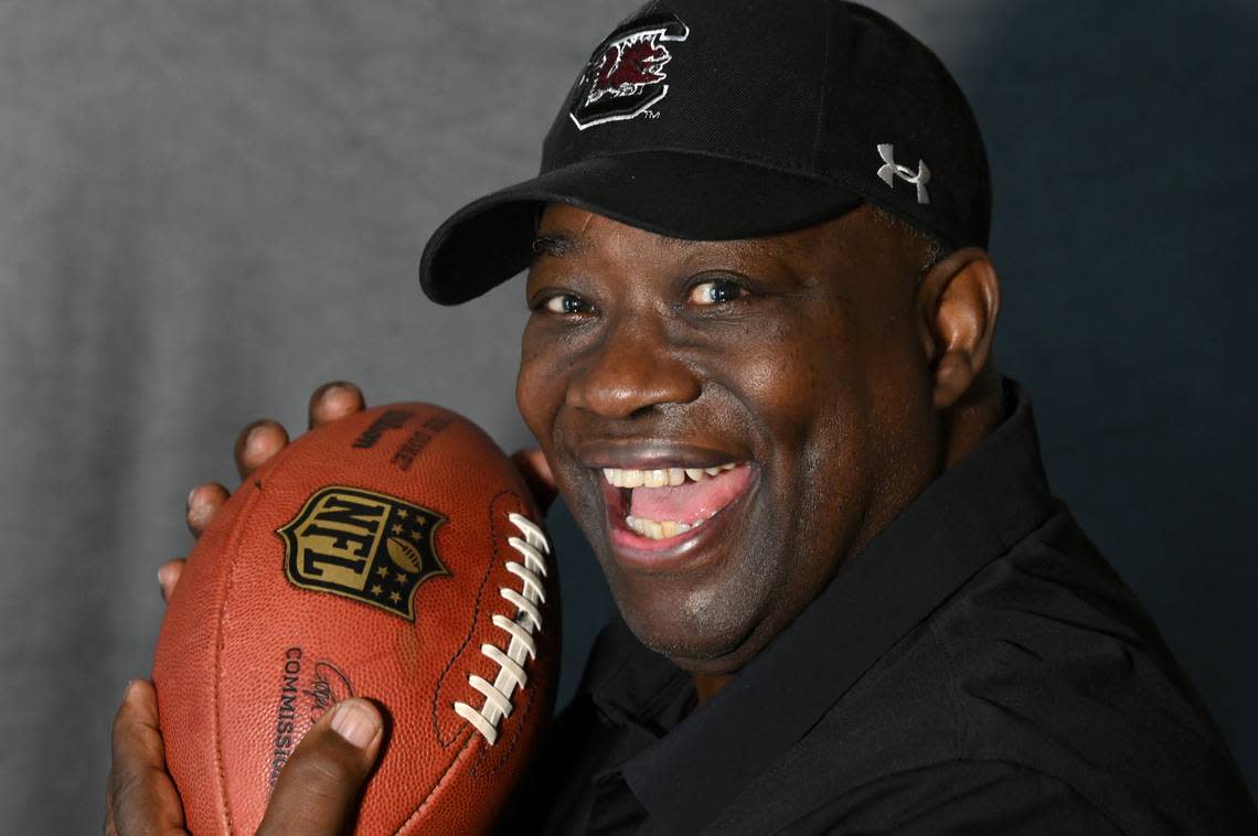 Former South Carolina Gamecocks running back and Heisman Trophy winner George Rogers on Tuesday, May 23, 2023.