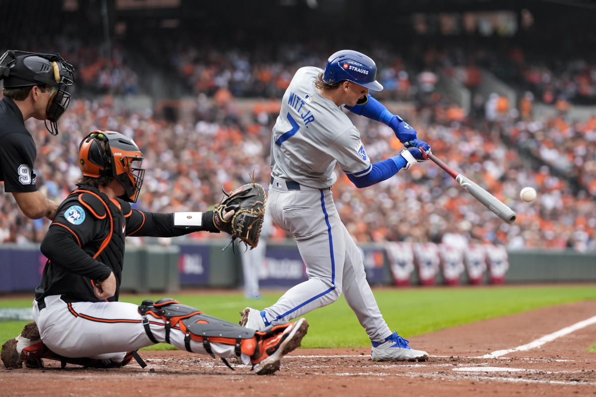 Witt scores another big hit, sending the Royals into the ALDS with a two-game win over the Orioles