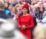 Catherine, Duchess of Cambridge, aka Kate Middleton The Queen's Diamond Jubilee River Pageant Flotilla London, England - 03.06.12 Mandatory Credit: WENN.com