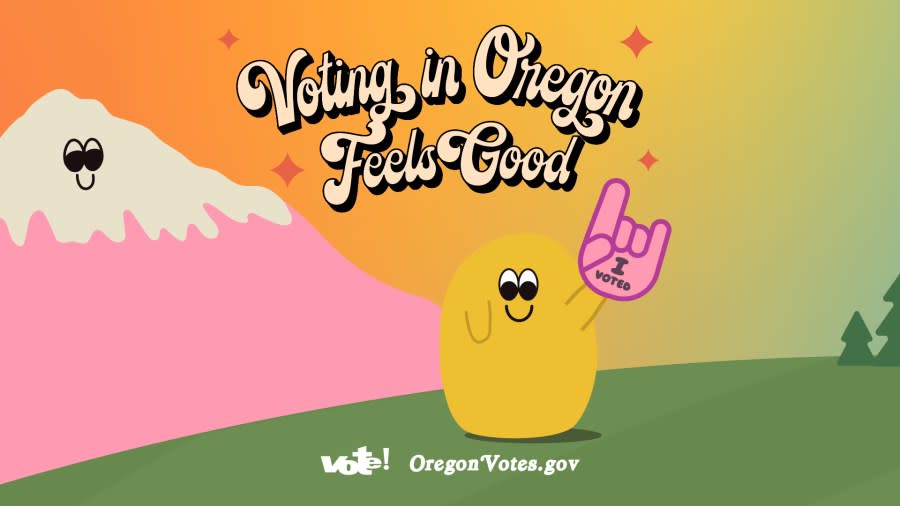 Blobby – the yellow social media influencer leading Oregon's public information campaign