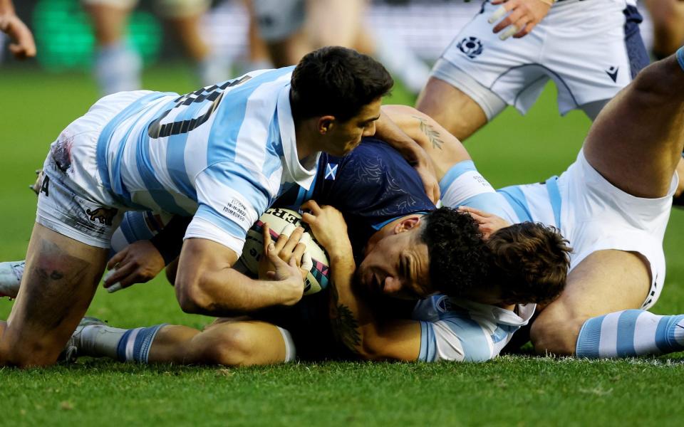 Scotland v Argentina live: Score and latest updates from Murrayfield - RUSSELL CHEYNE /REUTERS 