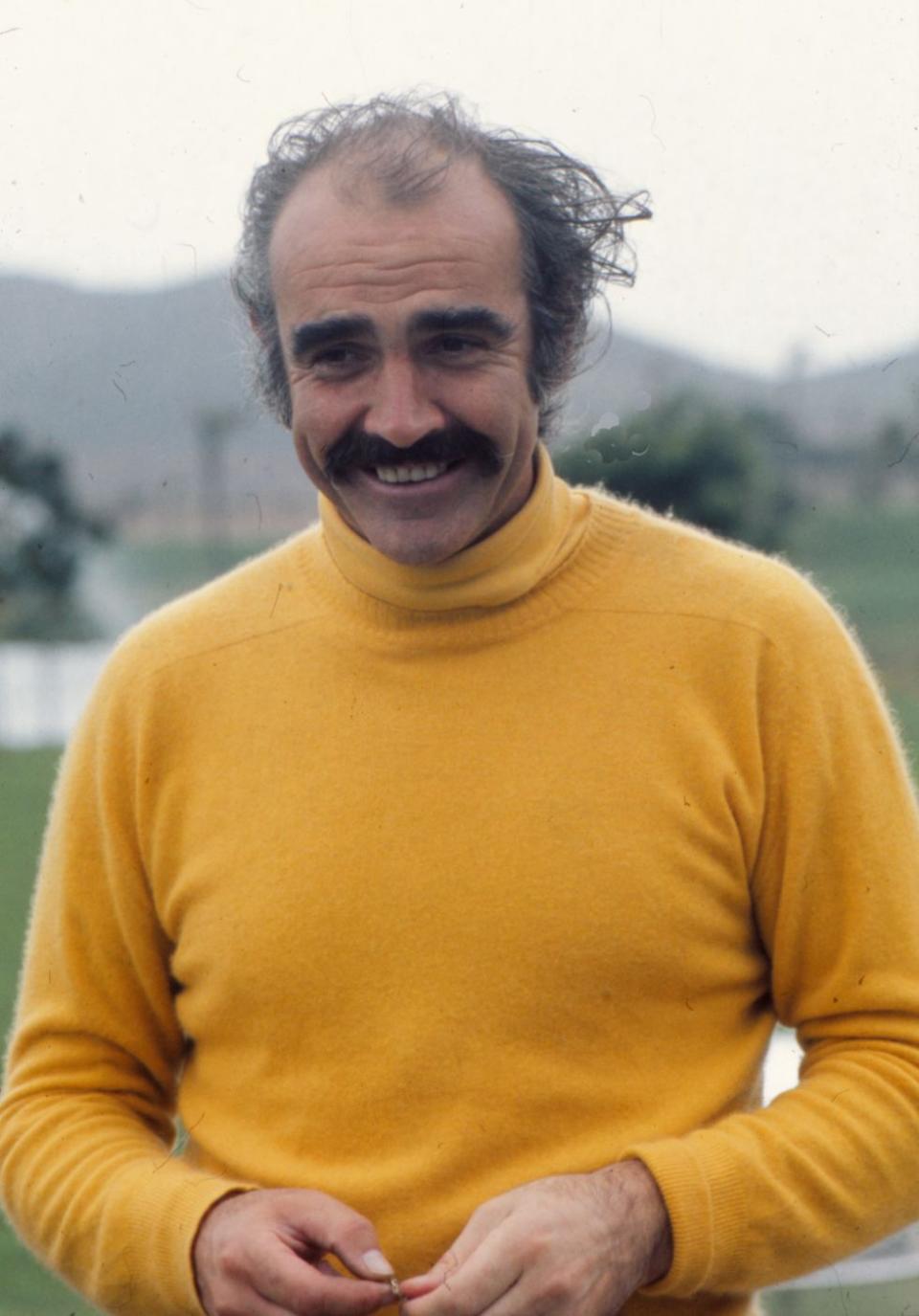 <p>Connery on the golf courses of 'La Manga del Mar Menor' in 1973, Murcia, Spain.</p>