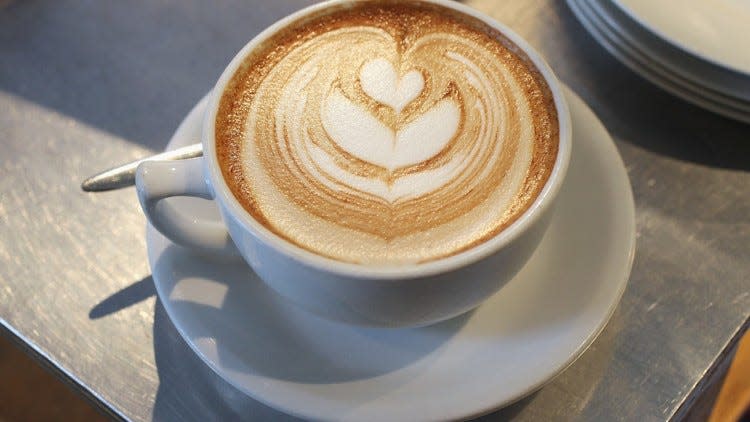 A stocke image of a latte. (Photo by Sean Gallup/Getty Images)