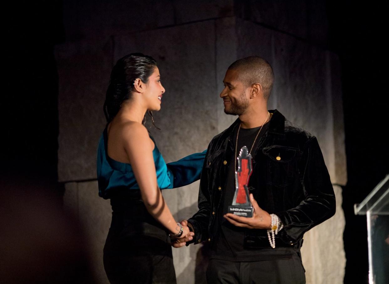 2016 InStyle Awards Priyanka Chopra and Usher