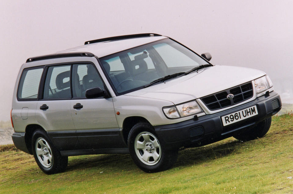 <p>First-gen Foresters make charmingly honest and rugged workhorses; naturally-aspirated 2.0s are dependable, while Turbo models are fabulous sleepers – almost as quick as a contemporary Impreza with welly-boot looks. They handle <strong>surprisingly well</strong>, too, and of course should <strong>go anywhere</strong>. Numbers are thinning, though, so get in quick. </p><p><strong>We found: </strong>2002 Subaru Forester 2.0, 85,000 miles - £2500</p>