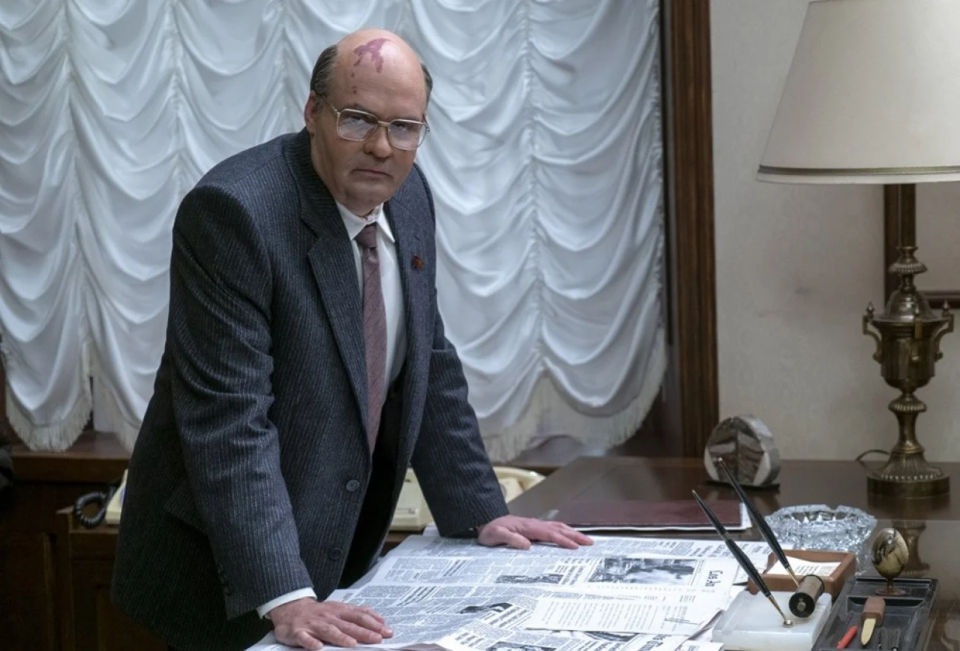 David Densik in the role of Gorbachev <span class="copyright">Shot from the TV series Chornobyl</span>