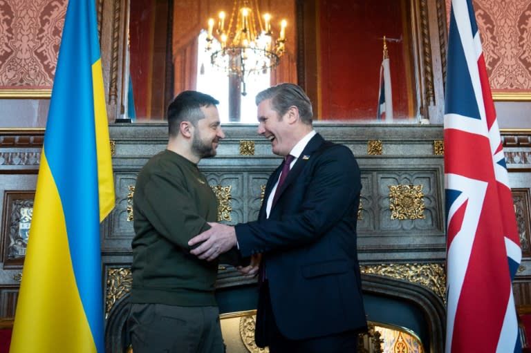 Keir Starmer will reaffirm the UK's commitment to Ukraine when he meets President Volodymyr Zelensky (Stefan Rousseau)