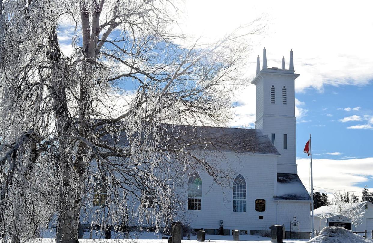 Rector Richard Walsh said the church has seen some changes over 200 years, but its main features remain the same.  (Bonnie Coughlan - image credit)