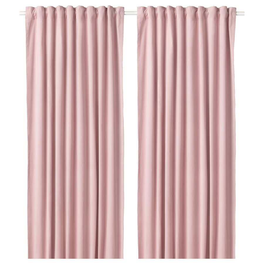 <p><a href="https://www.ikea.com/us/en/p/sanela-room-darkening-curtains-1-pair-light-pink-10414014/" rel="nofollow noopener" target="_blank" data-ylk="slk:Shop Now;elm:context_link;itc:0;sec:content-canvas" class="link rapid-noclick-resp">Shop Now</a></p><p>SANELA room-darkening curtains</p><p>ikea.com</p><span class="copyright">Hearst Owned</span>