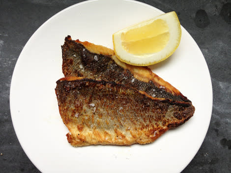 Crispy fish, sans recipe