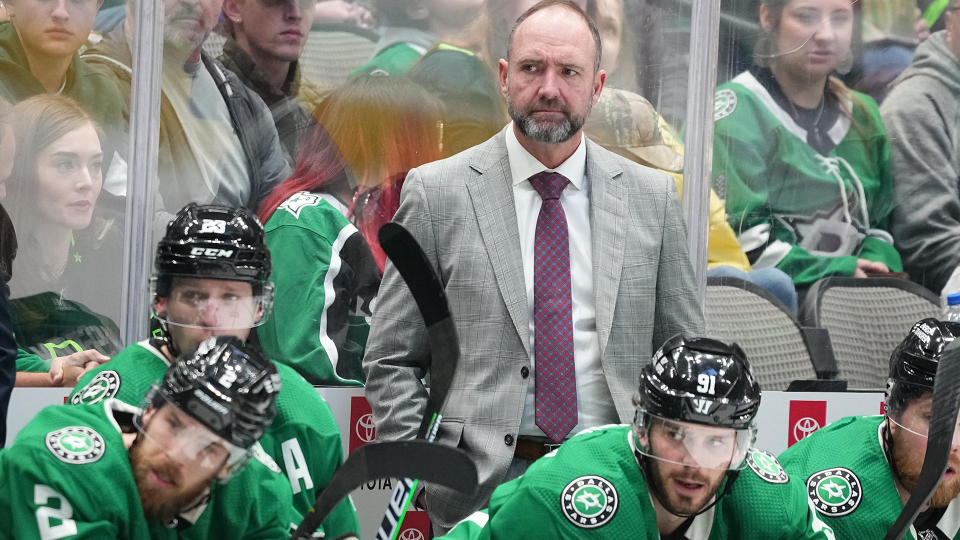 Pete DeBoer will man the bench for the Central Division at the NHL All-Star Game. (Photo by Glenn James/NHLI via Getty Images)