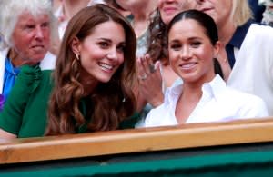 How Meghan and Kate Broke Royal Protocol While Greeting Queen's Mourners