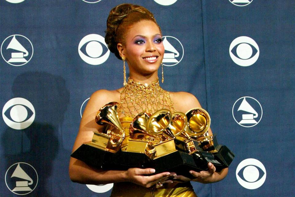 Beyonce at the Grammy Awards