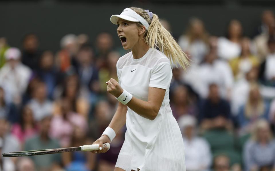 Katie Boulter beat former world number one Karolína Plíšková - Heathcliff O'Malley