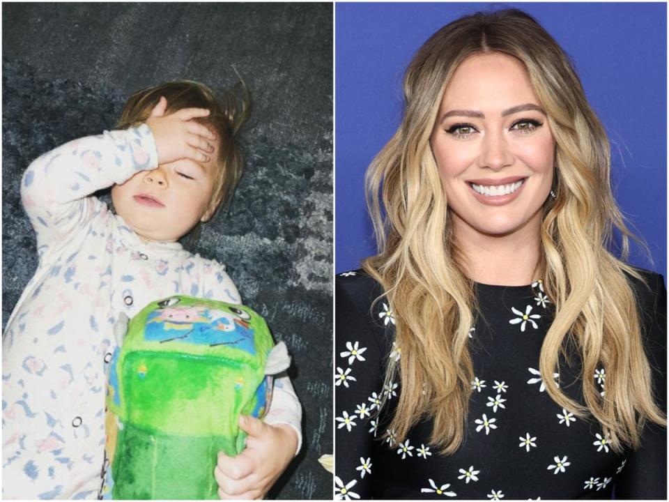  (Instagram @hilaryduff/Getty)