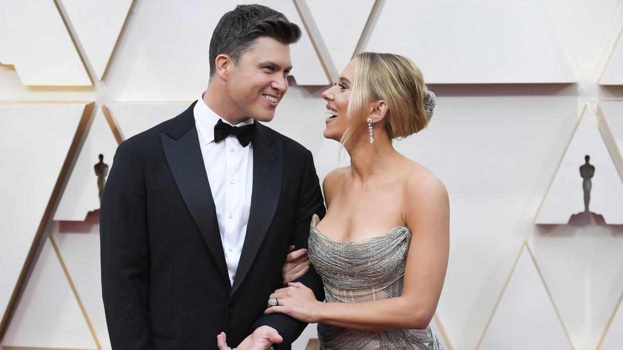 Scarlett Johansson and Colin Jost92nd Annual Academy Awards, Arrivals, Los Angeles, USA - 09 Feb 2020.