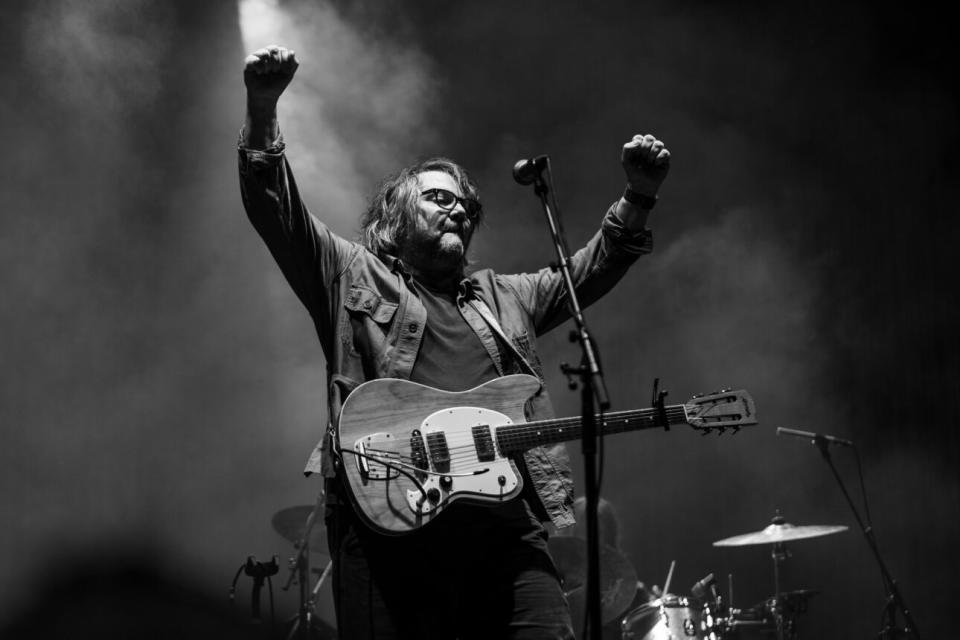 <sup>Jeff Tweedy on Aug. 25, 2023 in Turin, Italy (photo: Roberto Finizio / Getty Images)</sup>