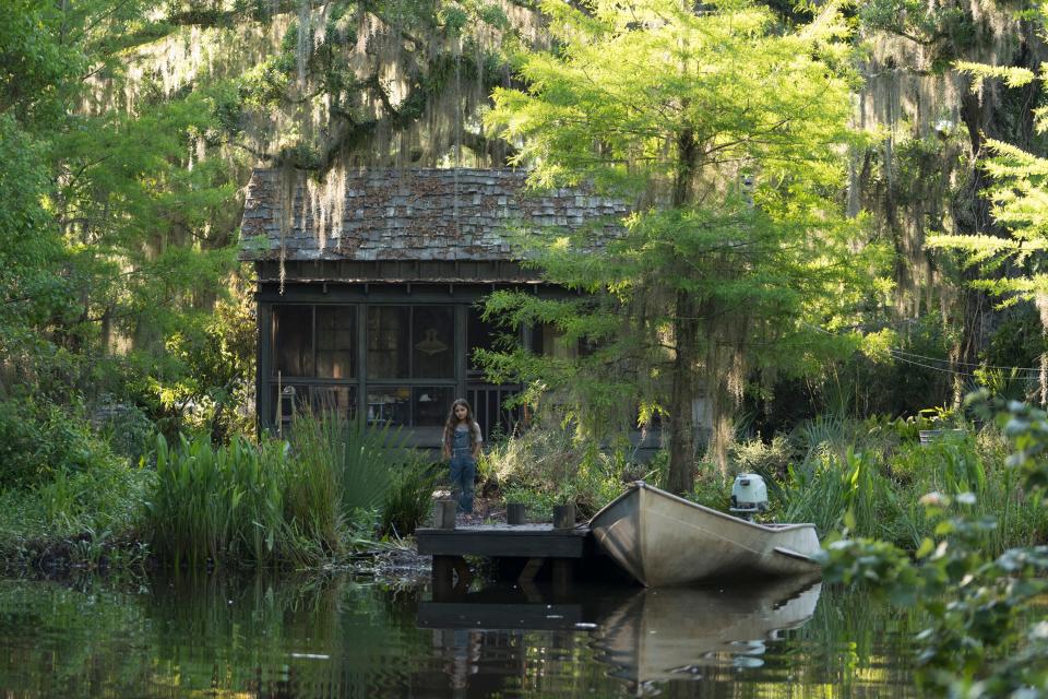 "Where the Crawdads Sing" skips over much of young Kya's (Jojo Regina) upbringing in Barkley Cove, N.C.