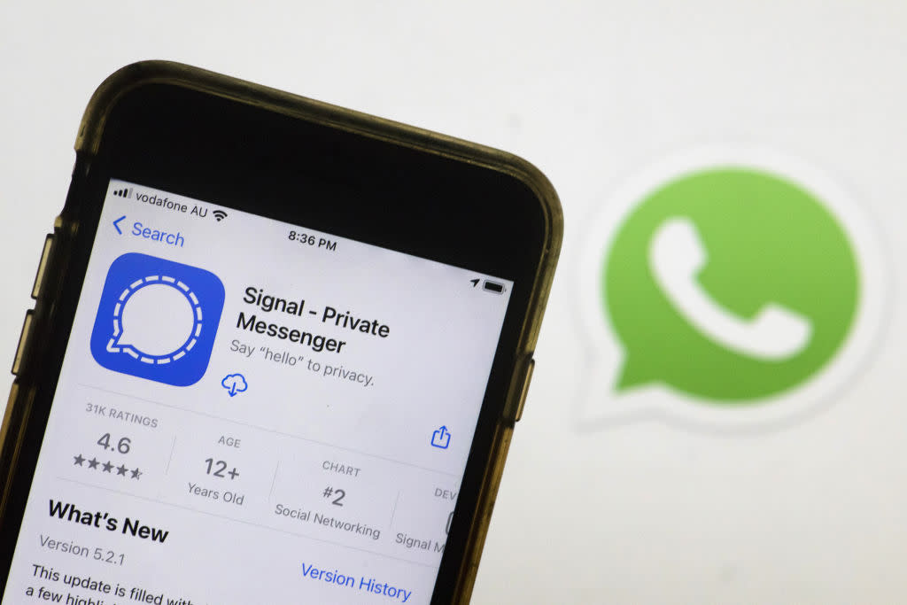 WhatsApp, Telegram and Signal Apps as WhatsApp Delays Updated Privacy Policy After Confusing Users