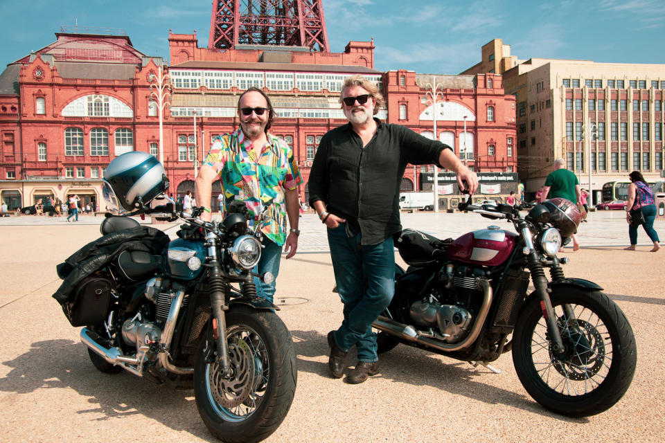 The Hairy Bikers Go North at Blackpool Tower: Dave Myers, Si King. - (South Shore Productions)