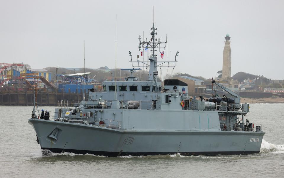 Cherkasy arrives in Portsmouth