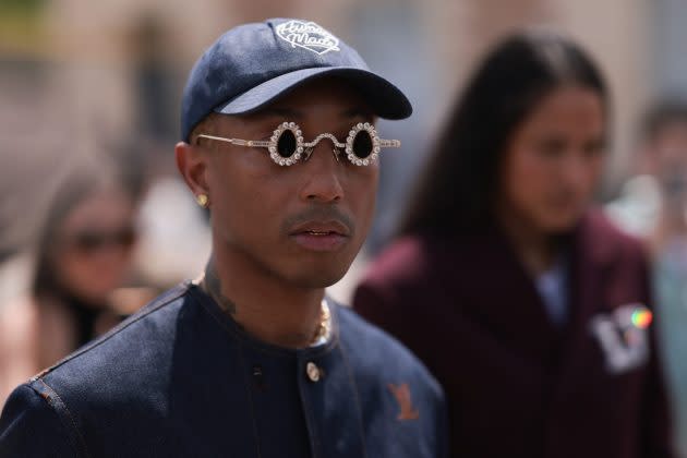 Pharrell is frontin' Louis Vuitton