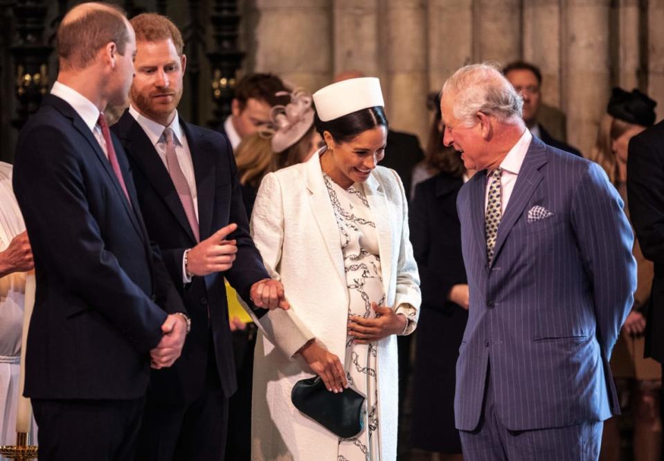 <div class="inline-image__caption"><p>The Duchess of Sussex at the Commonwealth Day service at Westminster Abbey in London on March 11, 2019.</p></div> <div class="inline-image__credit">Richard Pohle/AFP/Getty</div>