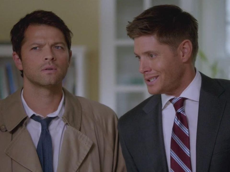 Misha Collins and Jensen Ackles