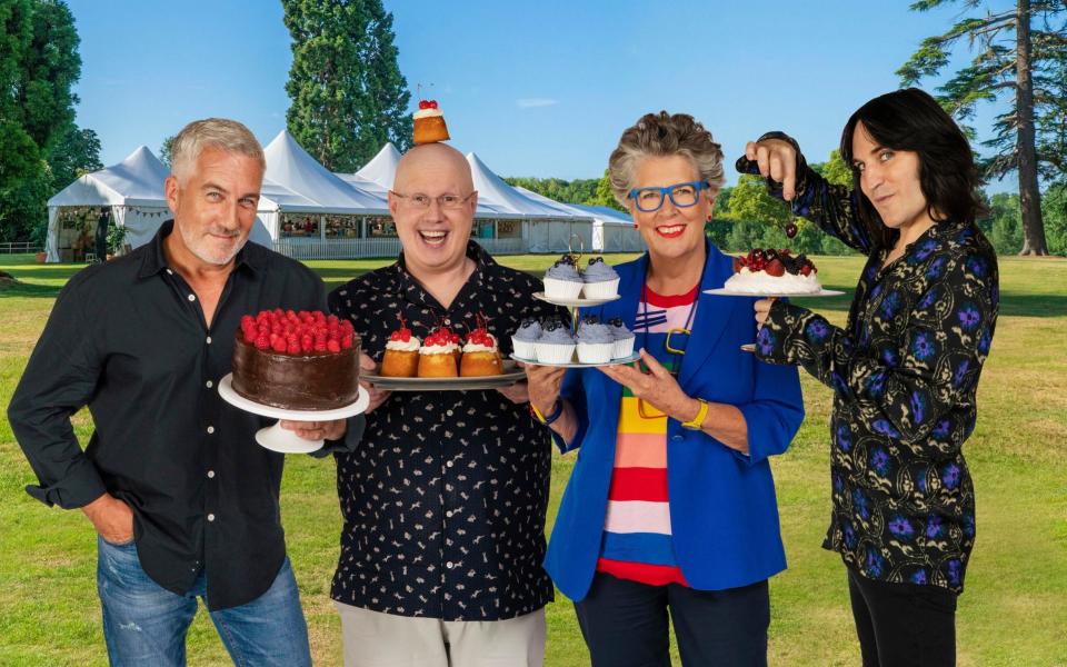 Channel 4 broadcasts The Great British Bake Off