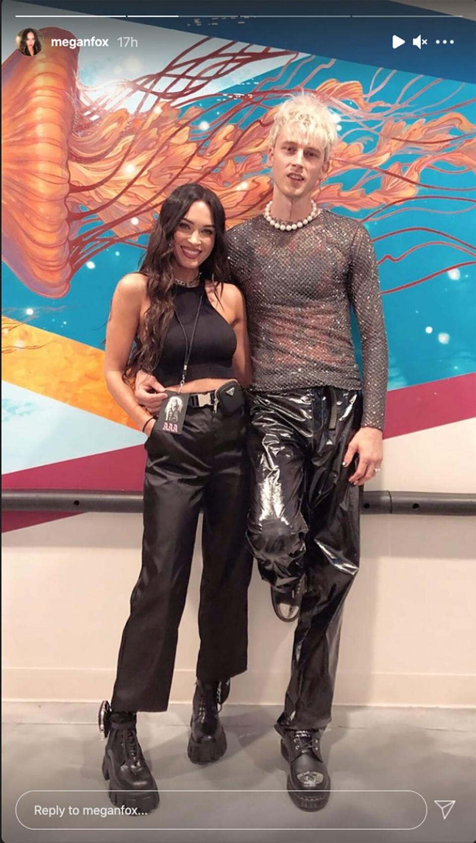 Megan Fox and Machine Gun Kelly