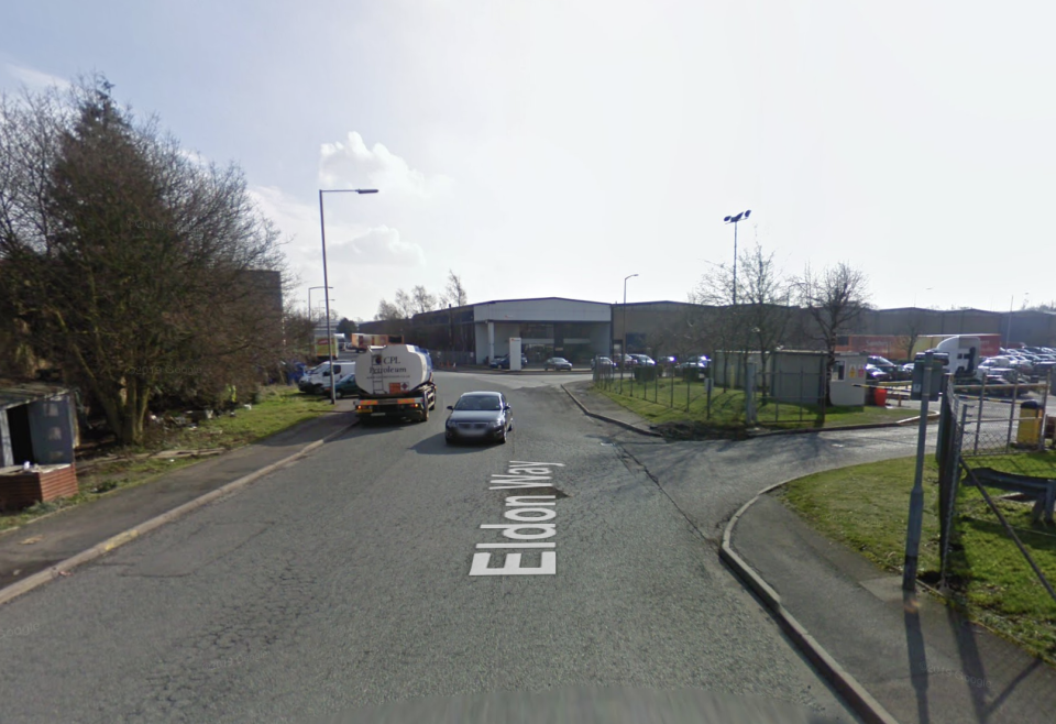 The lorry was heading for a business park in Crick. (Google Maps)