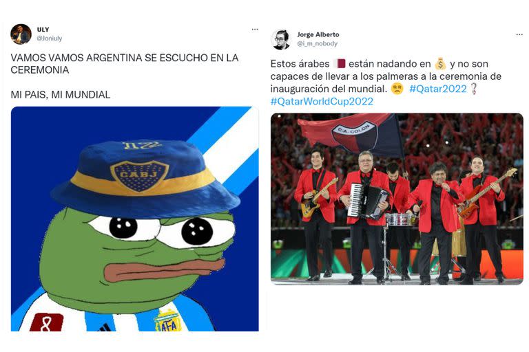 Los mejores memes por la ceremonia inaugural del Mundial