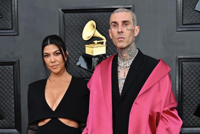 Kourtney Kardashian Confirms Marriage to Travis Barker in Versace