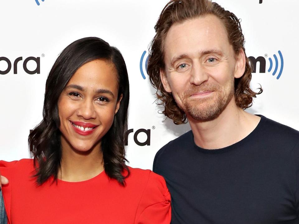 Zawe Ashton and Tom Hiddleston in November 2019.