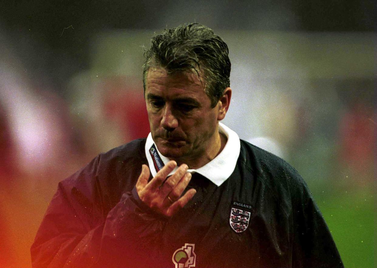 Kevin Keegan after England lost 1-0 to Germany in 2000.