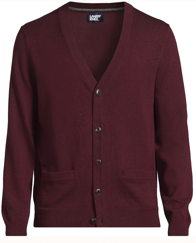 <p><a href="https://go.redirectingat.com?id=74968X1596630&url=https%3A%2F%2Fwww.landsend.com%2Fproducts%2Fmens-fine-gauge-cotton-cardigan%2Fid_386223%3Fattributes%3D44967%252C21729%26source%3DGS%26currency%3DUSD%26geo%3DUS%26skumv%3D6258208%26promotion-code%3DTANGERINE%26promotion-pin%3D0%26cm_mmc%3D139971612%26SC%3Dpla_non-brand%26CMPGN%3D11304131247%26ADGRP%3D113761303431%26DV%3Dc%26PID%3D6258208%26TRGT%3Dpla-576589708705%26gclid%3DCjwKCAjwoJa2BhBPEiwA0l0ImMbjsR9OrL_-uldOvmrhDh3rVVaOp87bcCl6WXQof0NP8WfdzF2fvBoCKY0QAvD_BwE%26CH%3DGoogle%2BAdWords%26gad_source%3D1&sref=https%3A%2F%2Fwww.redbookmag.com%2Ffashion%2Fhow-tos%2Fg62240038%2Fbest-cardigans-for-men%2F" data-i13n="elm:affiliate_link;elmt:premonetized" rel="sponsored" target="_blank" data-ylk="slk:Shop Now;elm:affiliate_link;elmt:premonetized;itc:0;sec:content-canvas" class="link rapid-noclick-resp rapid-with-clickid etailiffa-link">Shop Now</a></p> <p>Fine Gauge Cotton Cardigan</p> <p>landsend.com</p> <p>$55.96</p>