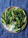 Getting hot by the grill? Cool things down with a crisp, crunchy cucumber salad. It’s like <a href="https://www.epicurious.com/recipes/food/views/tzatziki-greek-cucumber-yogurt-sauce?mbid=synd_yahoo_rss" rel="nofollow noopener" target="_blank" data-ylk="slk:tzatziki;elm:context_link;itc:0" class="link ">tzatziki</a>, but heavy on the cucumbers. <a href="https://www.epicurious.com/recipes/food/views/cucumber-salad-with-garlicky-dill-yogurt?mbid=synd_yahoo_rss" rel="nofollow noopener" target="_blank" data-ylk="slk:See recipe.;elm:context_link;itc:0" class="link ">See recipe.</a>