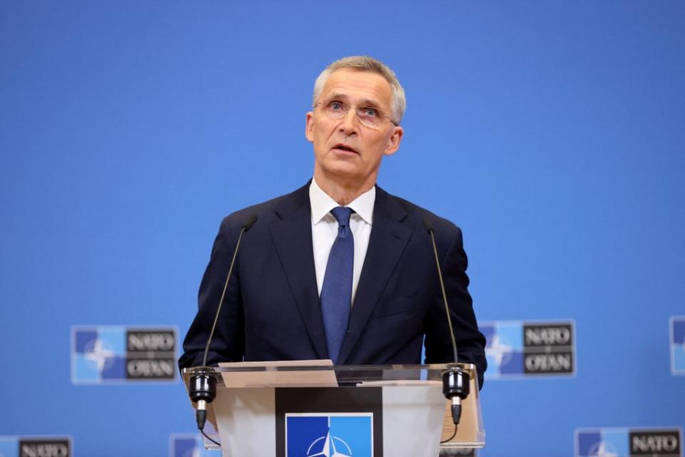 The reset must be accompanied by increased defence spending by partner nations, Mr Stoltenberg said (AFP via Getty Images)