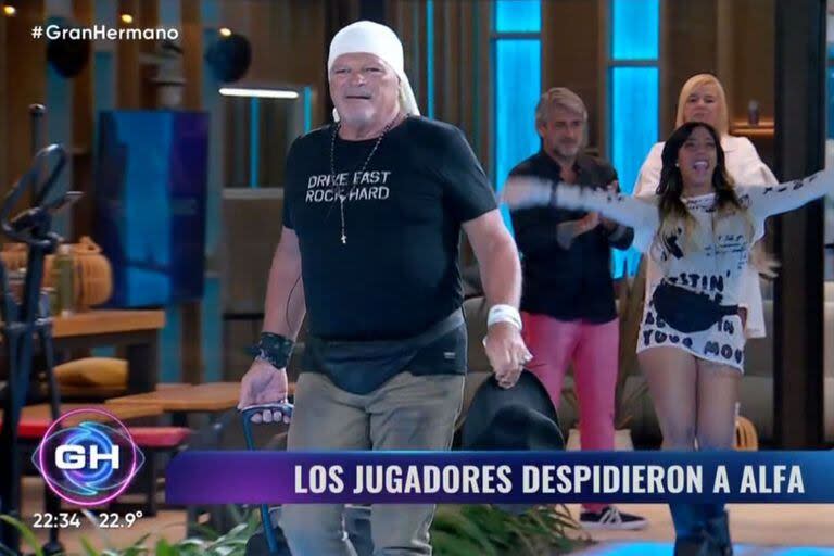 Por qué se fue Alfa de Gran Hermano antes de lo pautado. Captura: Telefe