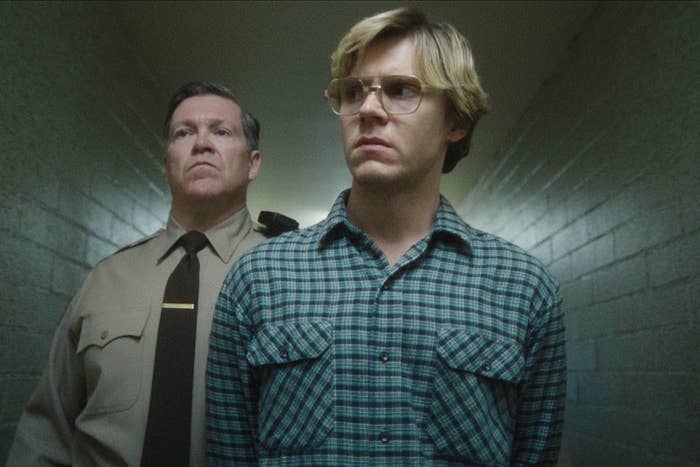 Evan Peters as Jeffrey Dahmer in Netflix's Monster: The Jeffrey Dahmer Story