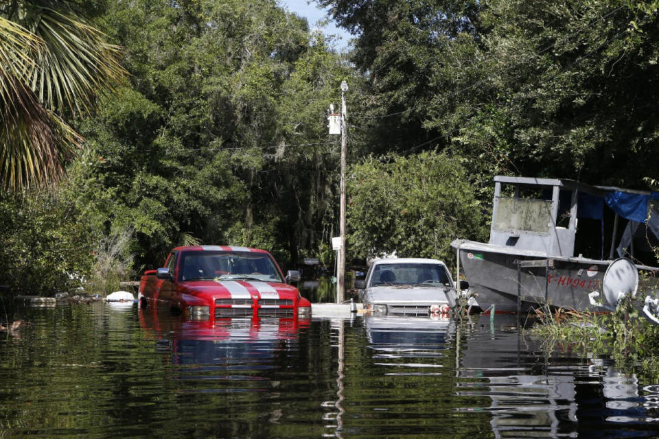 El huracán dejó sentir su efectos en ciudades como Tallahassee, Tampa, Panama City, Gainesville, Jacksonville, y Destin. Foto: Getty Images