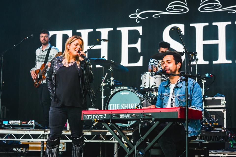 British duo The Shires performing at Black Deer festival (George Harrison)