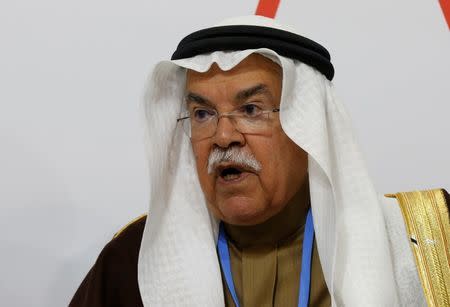 Saudi Arabia's Oil Minister Ali al-Naimi attends a meeting at the U.S. Center during the World Climate Change Conference 2015 (COP21) at Le Bourget, near Paris, France, December 8, 2015. REUTERS/Jacky Naegelen