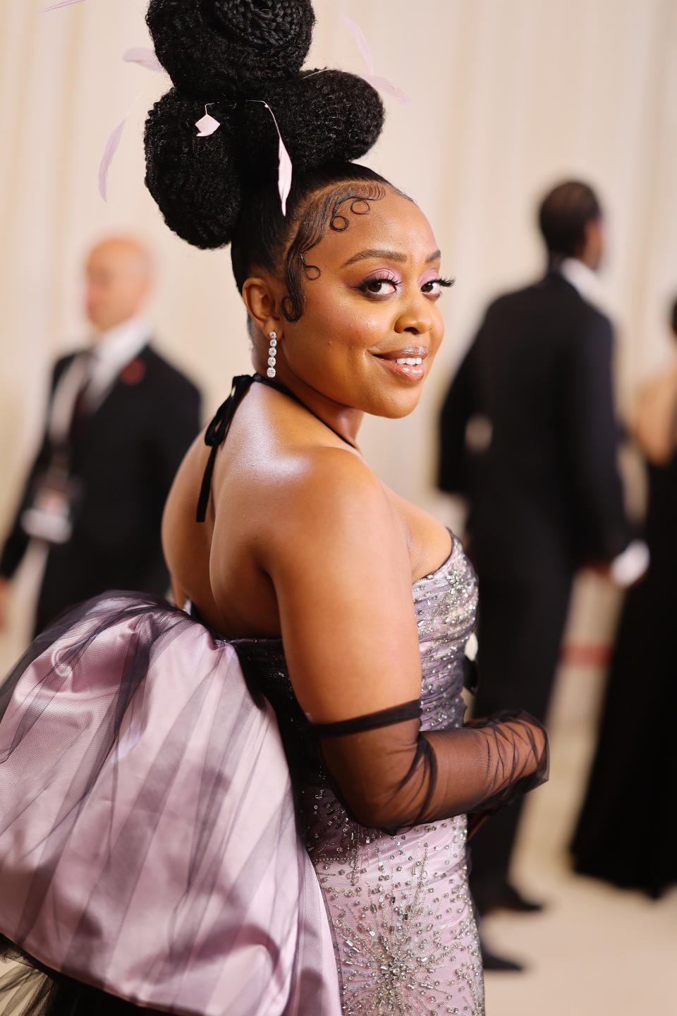 Quinta Brunson attends The 2023 Met Gala Celebrating "Karl Lagerfeld: A Line Of Beauty" at The Metropolitan Museum of Art